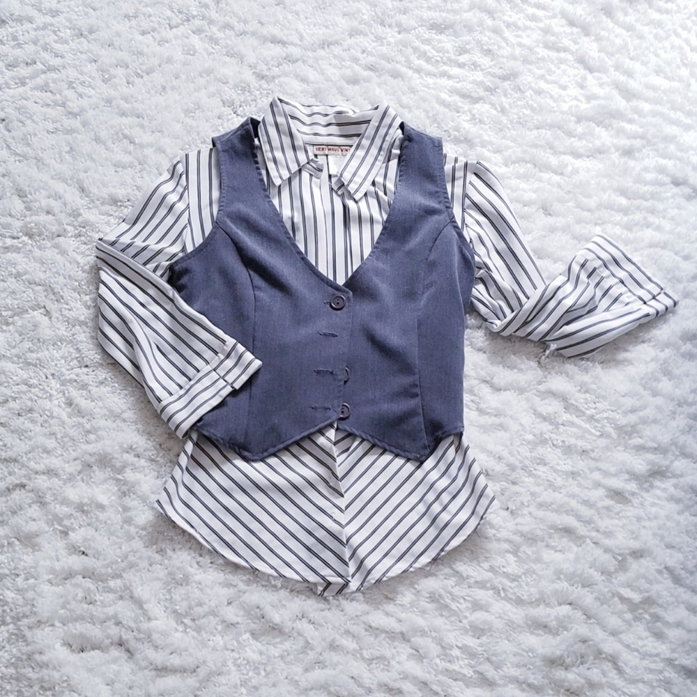 Blouse and Vest
